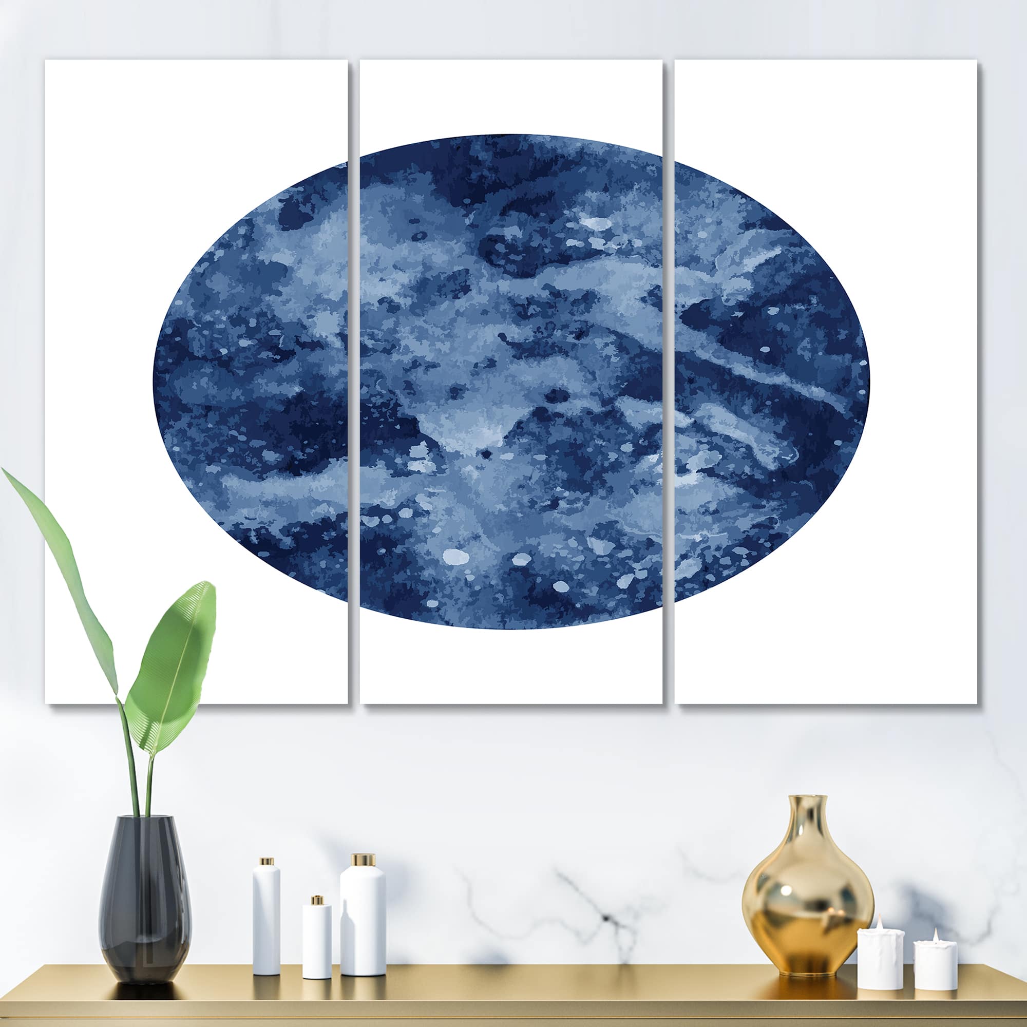 Designart - Space Galaxy Circle
